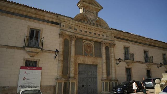 Actual aspecto del Palacio Episcopal. | JOSÉ LUIS FERNÁNDEZ