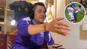 Tomás Roncero explota contra el arbitraje del Real Madrid-Girona