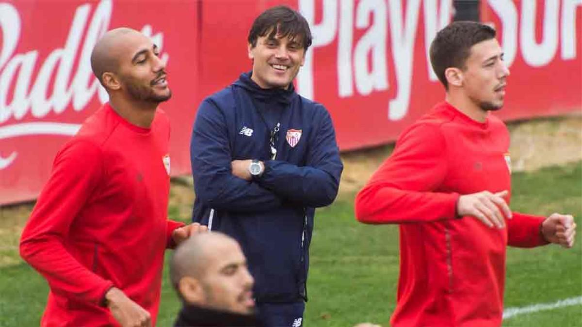 Montella habló del interés del Barcelona por Lenglet