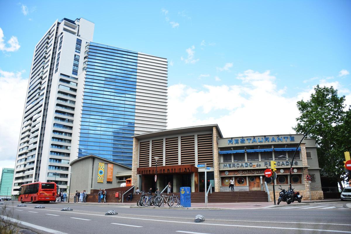 El Centro Cívico Delicias, en la avenida Navarra.