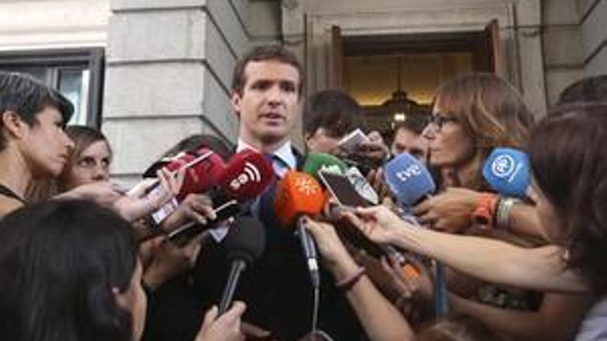 Casado rechaza cuestionar a Montón: &#039;No voy a hacer lo que hicieron conmigo&#039;