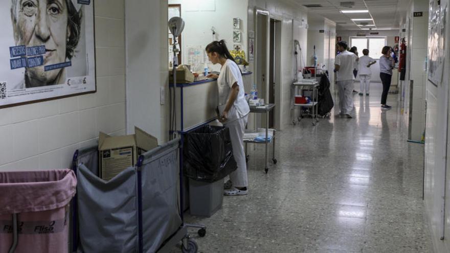 Planta de un hospital de la provincia, en imagen de archivo