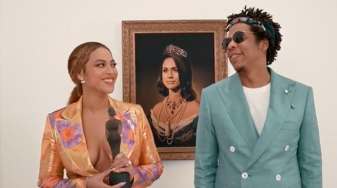 El vídeoclip de Beyoncé y Jay z en los Brit Awards