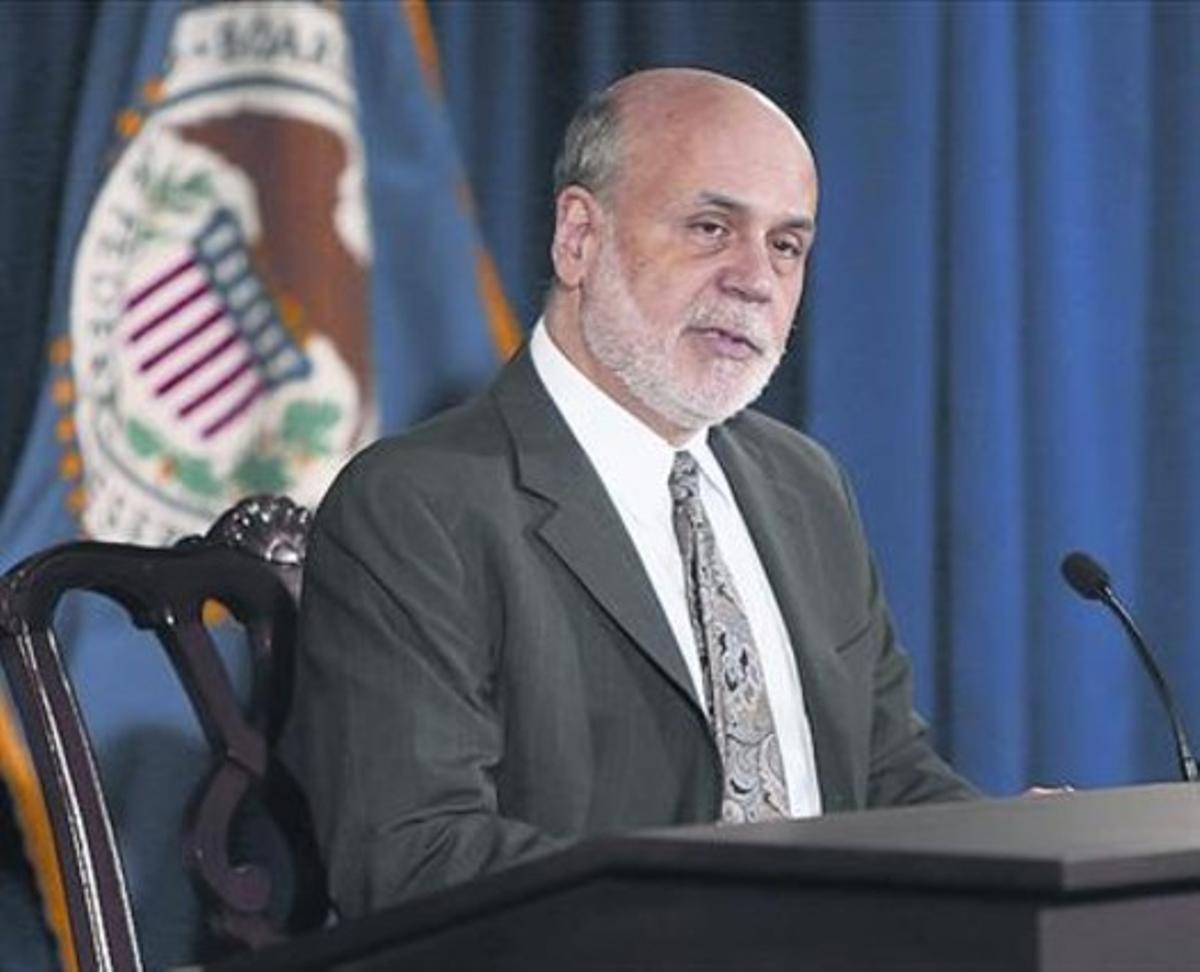 Compareixença 8 Ben Bernanke, ahir a Washington.