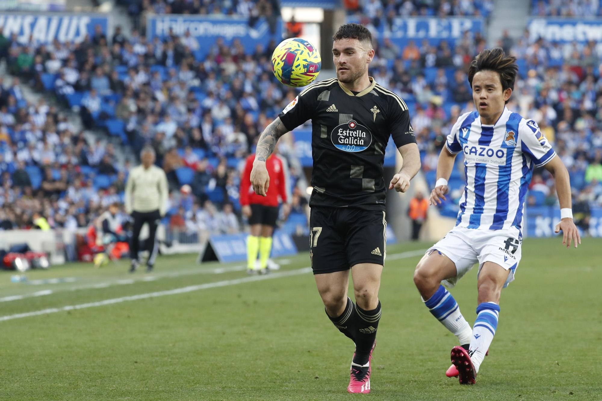 Todas las imágenes del partido entre la Real Sociedad y el Celta