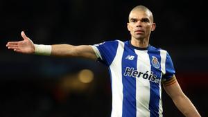 Pepe, jugador del Oporto