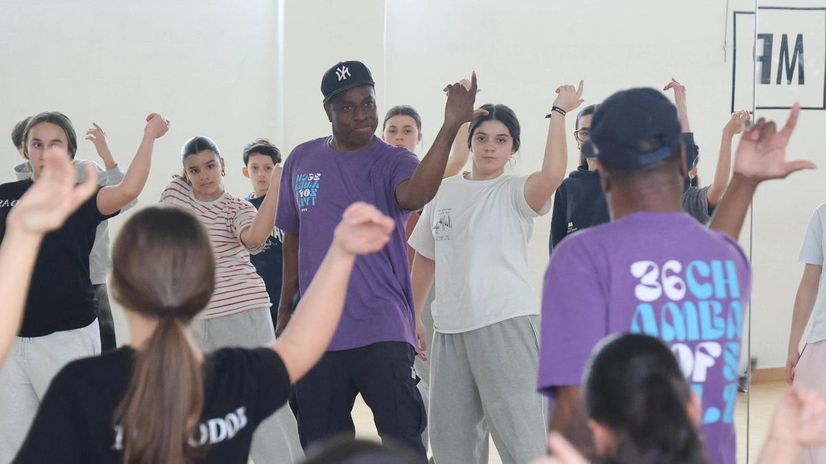 Henry Link, uno de los pioneros del hip hop da una master class en Vigo