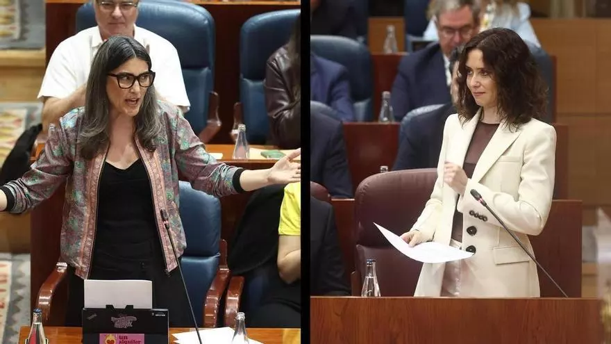 Bergerot a Ayuso: "Si ustedes llevaran a sus hijos a la pública, las aulas ya estarían climatizadas"