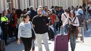 Las conexiones ferroviarias se restablecen poco a poco en la Región