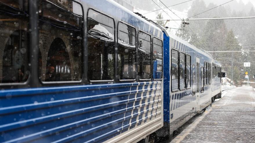 El Cremallera de Núria, en una imatge de recurs