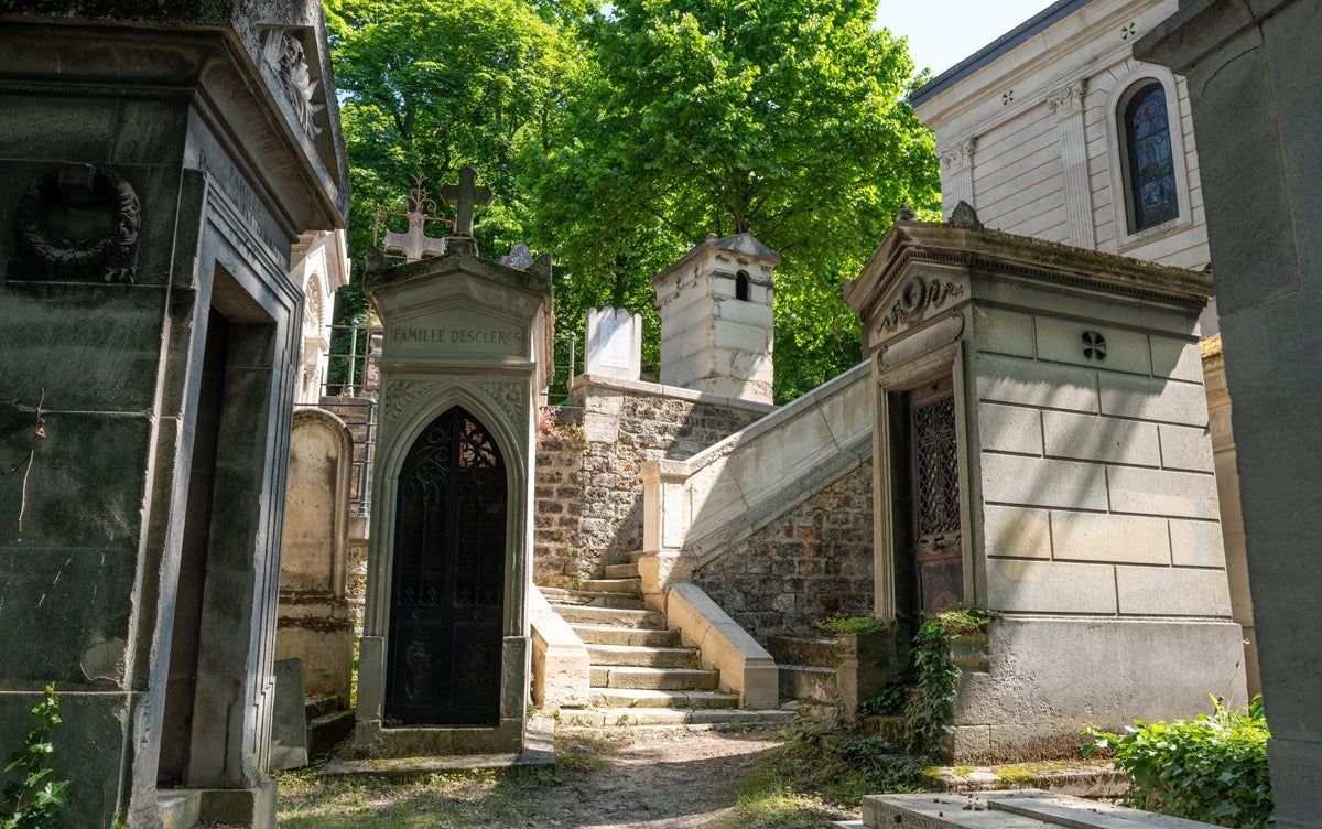 Cementerio de Père Lachaise, Paris, 6 cementerios ruta
