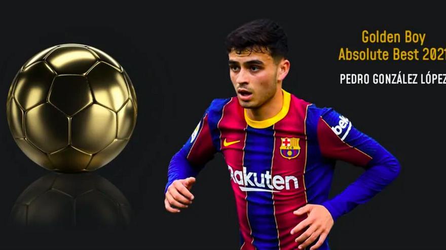 Pedri guanya el Golden Boy com a millor jugador jove d&#039;Europa