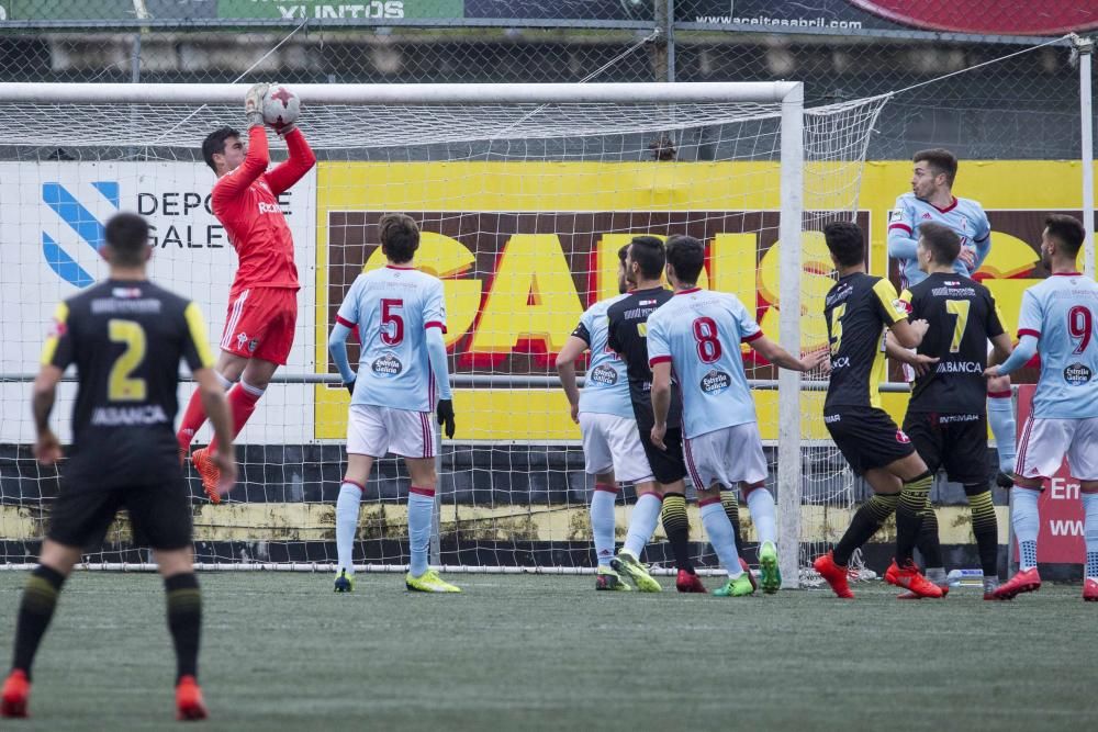 El Rápido de Bouzas se asienta en la zona de play off tras ganar el derbi al Celta B.