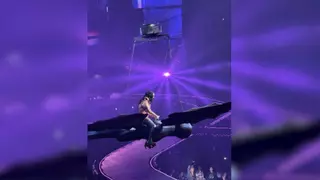 Así ha sido el susto de Katy Perry durante su concierto en San Francisco