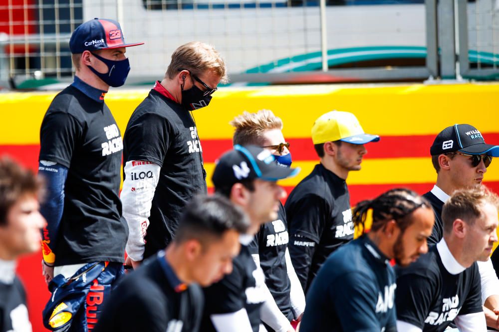 EN IMATGES | Hamilton guanya amb agonia a Silverstone i Sainz perd una valuosa quarta plaça al final