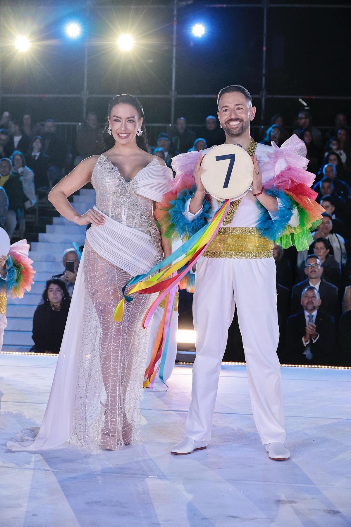 Elizabeth Beltrán en la gala inaugural del Carnaval de Santa Cruz de Tenerife 2026