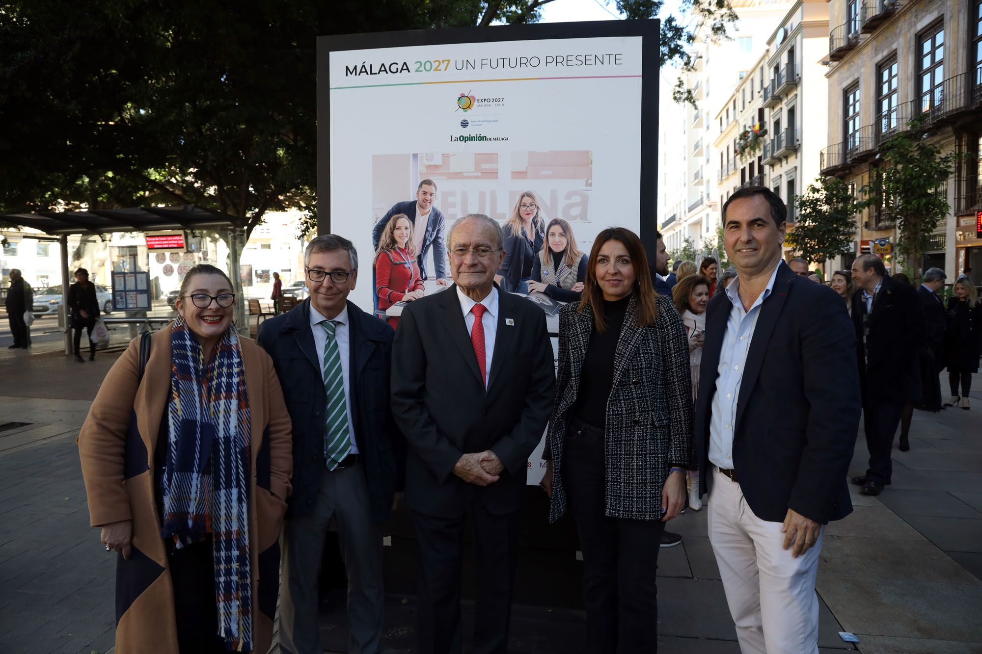 Inaugurada la Exposición ‘Málaga 2027. Un futuro presente’ de La Opinión de Málaga