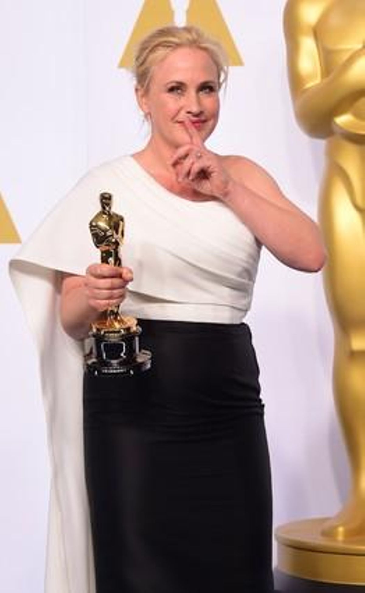 La ganadora Patricia Arquette.