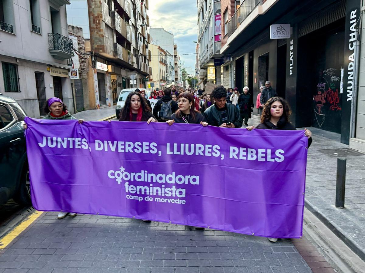 Así fue el 8M en Sagunt