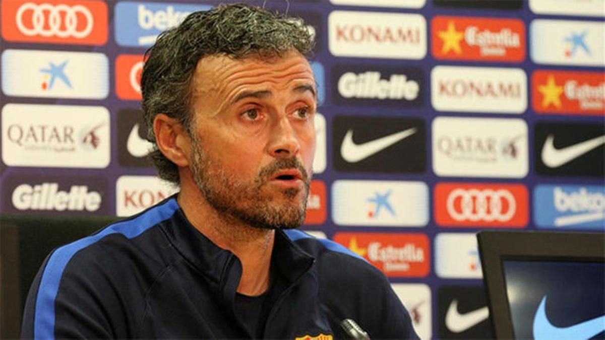 Luis Enrique siempre espera más de sus jugadores