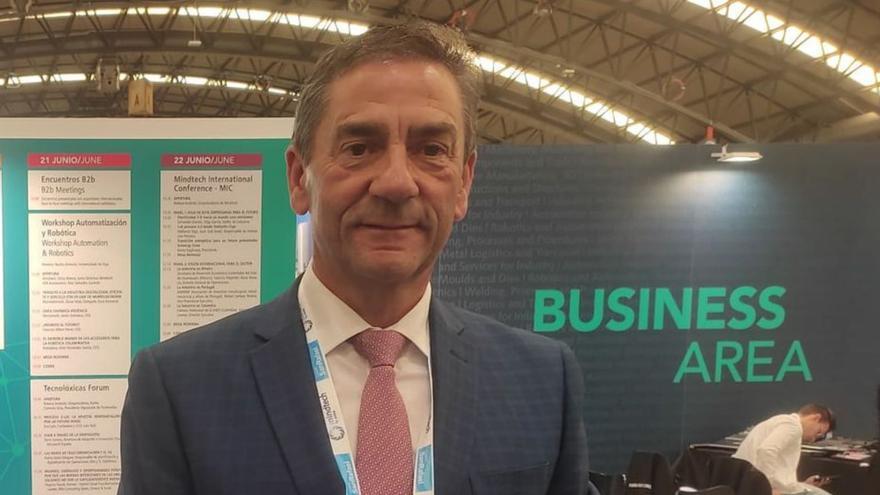 Ricardo García, antes del foroAutoMob Summit.