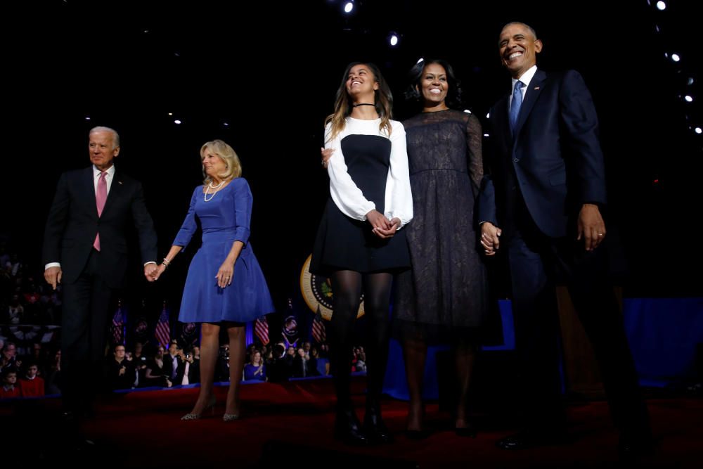 El último discurso de Barack Obama, en imágenes