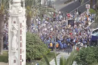 Luceros se viste de blanquiazul catorce años después