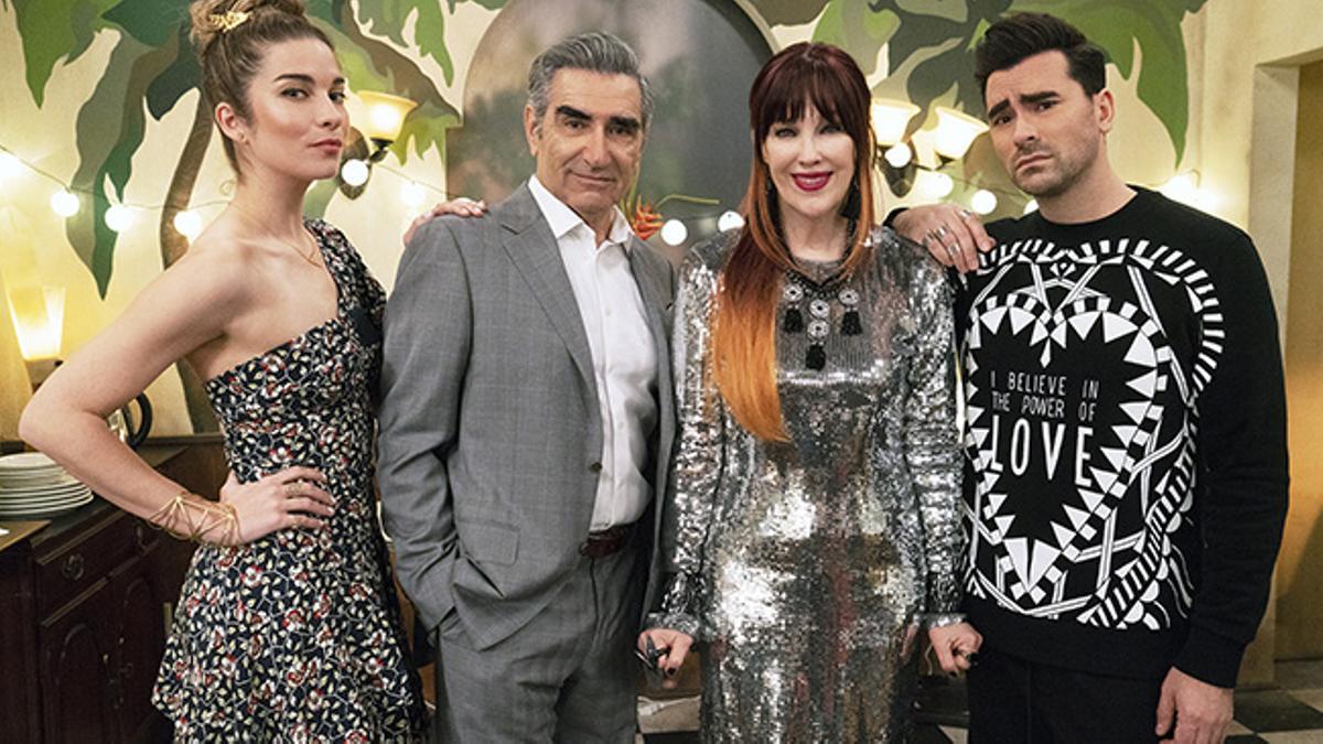 La familia Rose de 'Schitt's Creek'