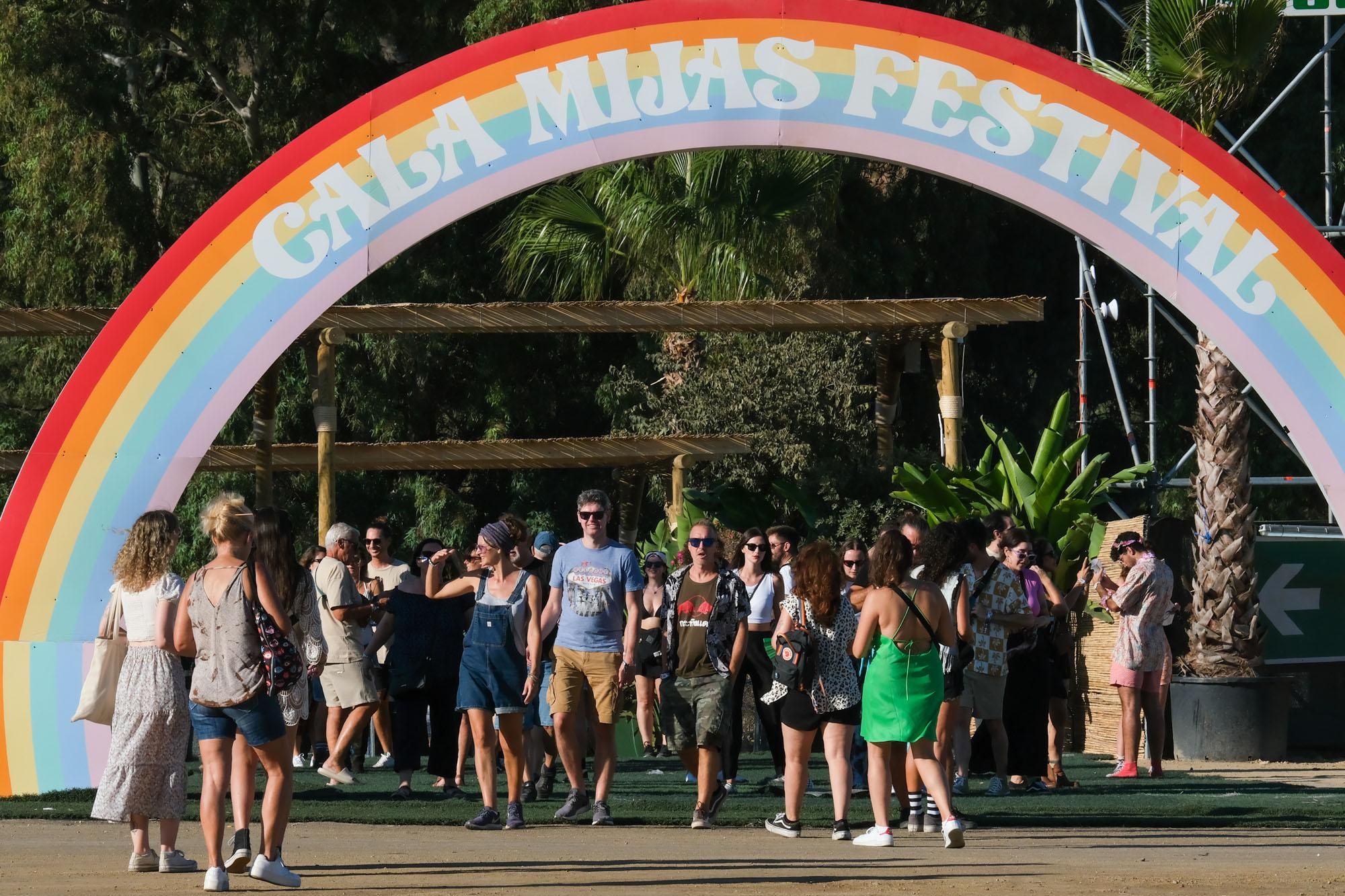 Primer día de conciertos en el Festival Cala Mijas 2023