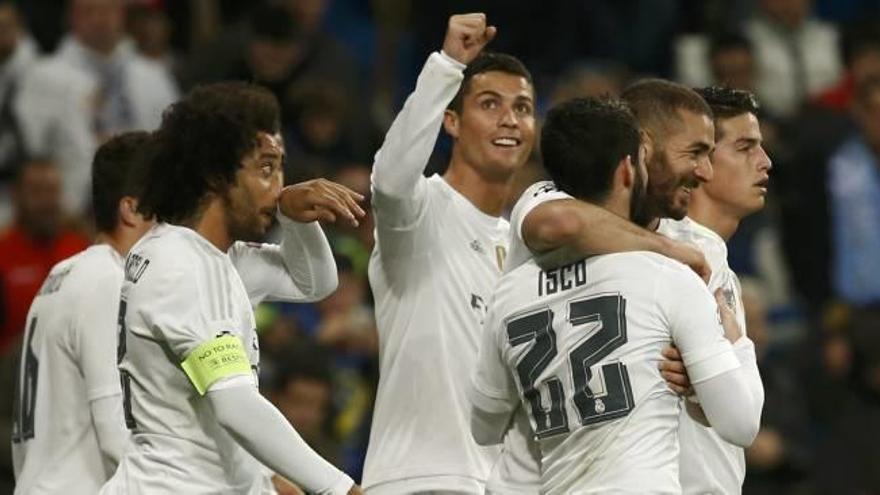 El Madrid iguala la mayor goleada de la Champions