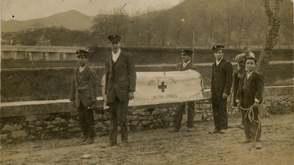 El Xiringüeu y otras estampas antiguas de Pravia y la desembocadura del Nalón