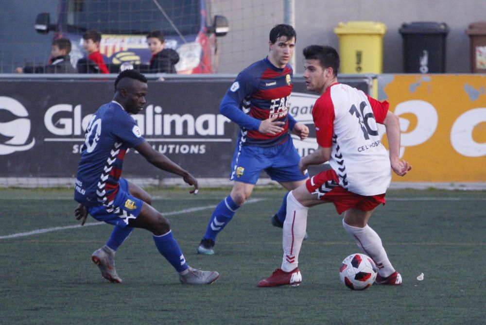 Les imatges del Llagostera - L''Hospitalet (0-1)