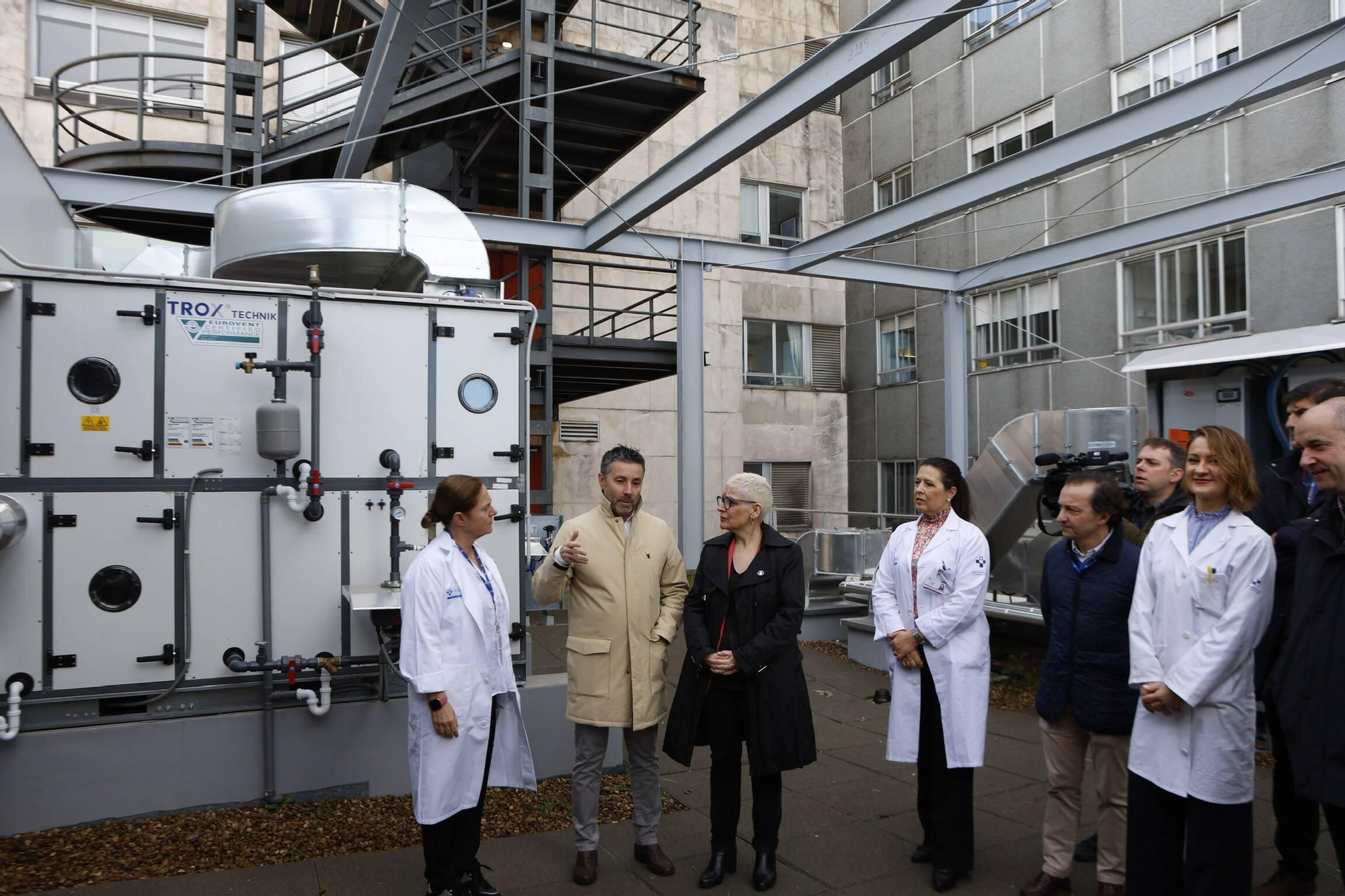 Las obras del recrecido del Hospital de Cabueñes, en imágenes