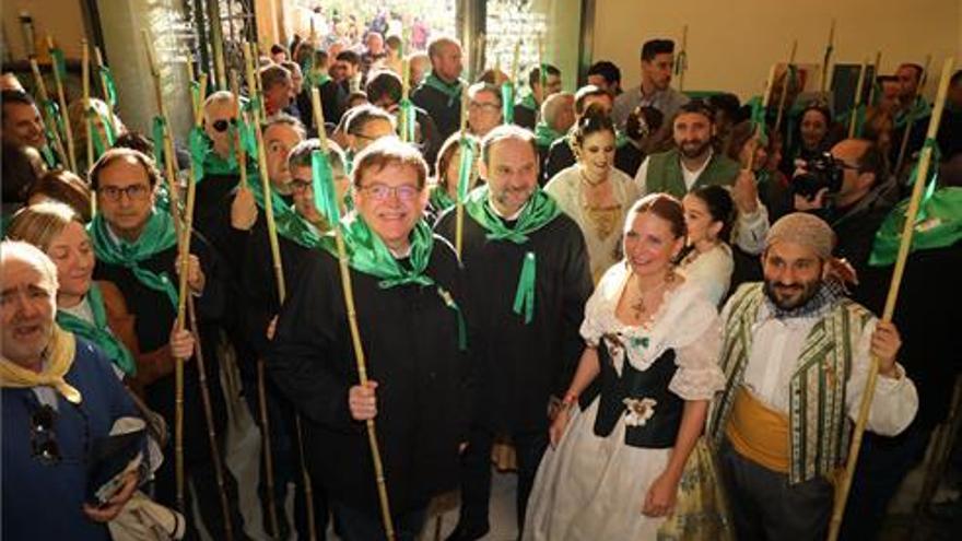 Ábalos, Puig y Marco huyen del debate político y exaltan a Castelló