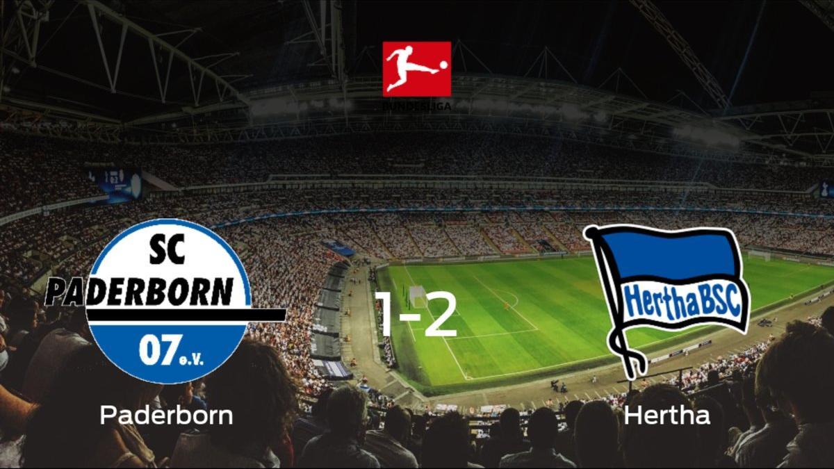 El Hertha BSC consigue los tres puntos tras derrotar 1-2 al Paderborn