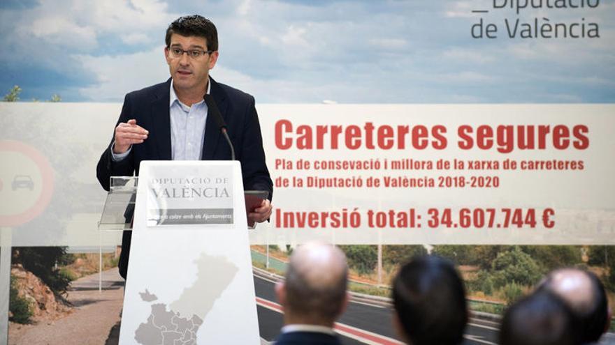 La Diputació invertirá 35 millones en tres años en conservación para tener unas carreteras más seguras