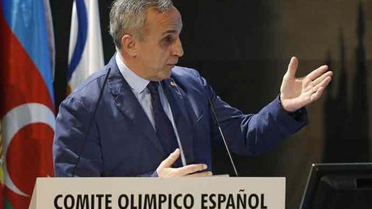 Alejandro Blanco, presidente del COE