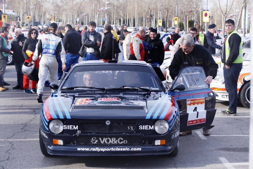 Espectaculars cotxes al Rally Costa Brava