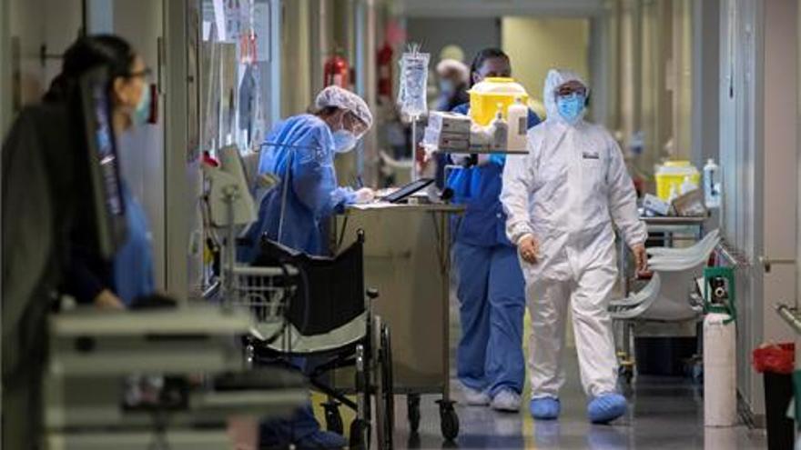 Imagen del interior de un hospital.