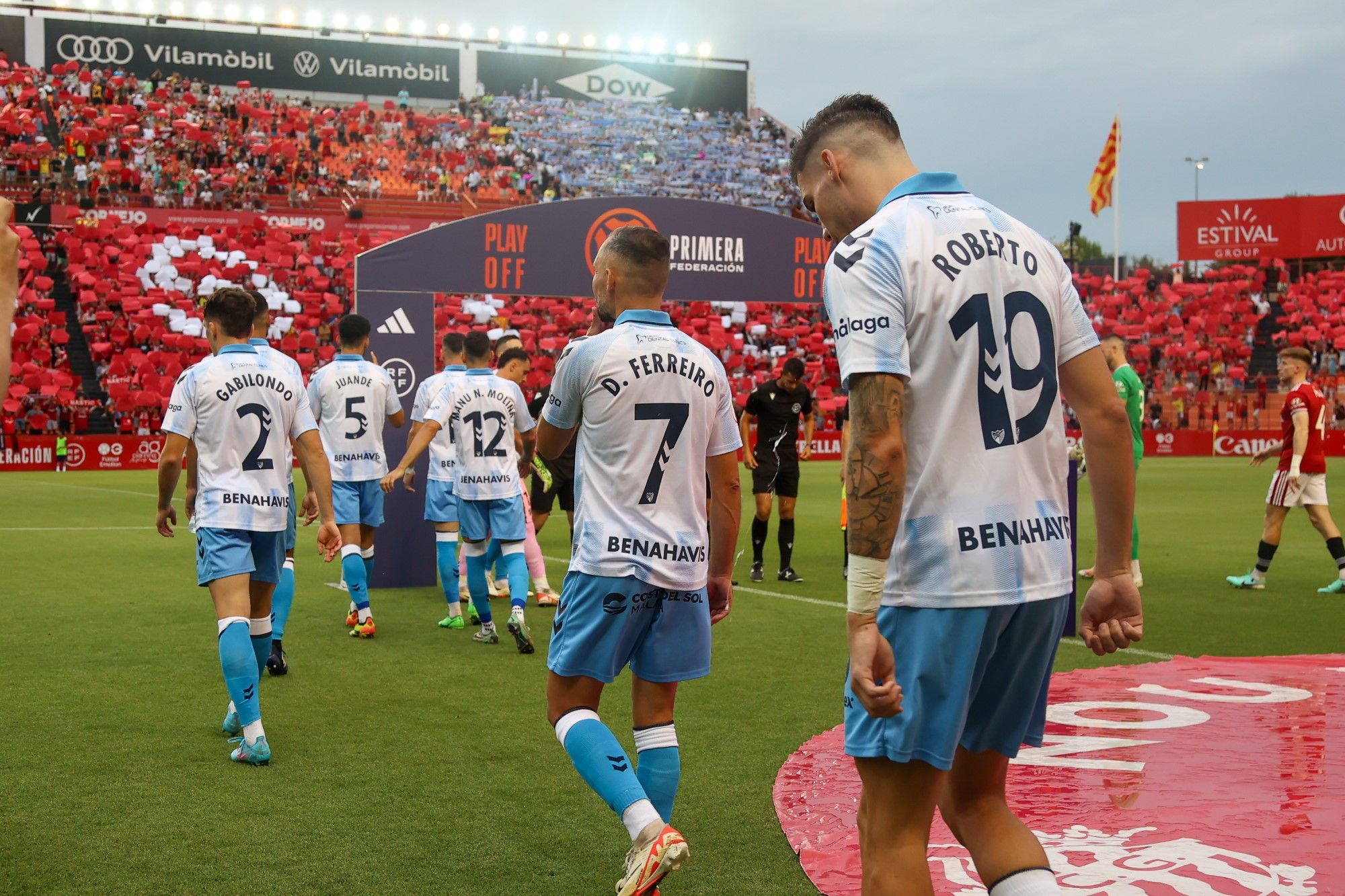 La gran final por el ascenso entre el Nástic y el Málaga CF, en imágenes
