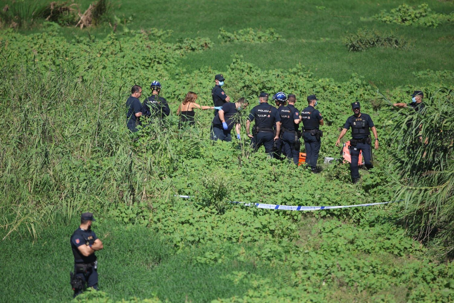 Localizan el cadáver del ciclista desaparecido durante el temporal