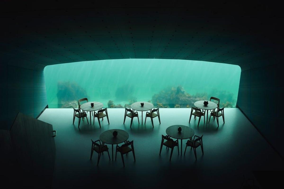 Restaurante submarino Under Noruega