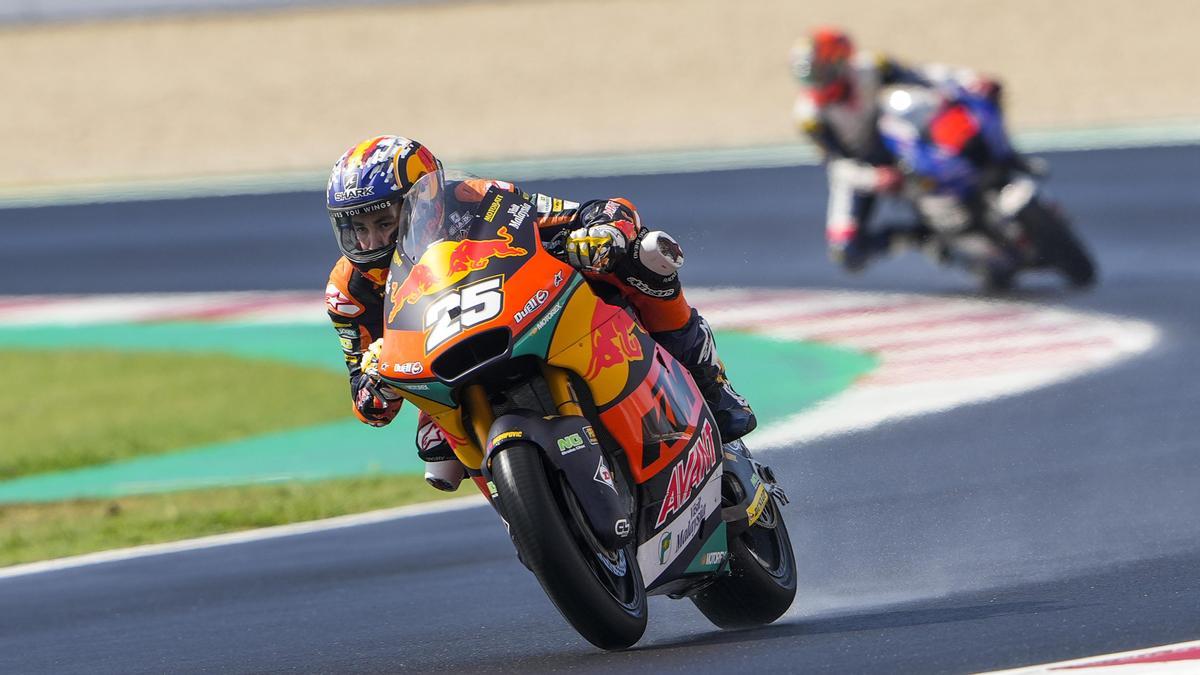 Raúl Fernández, en el circuito de Misano.