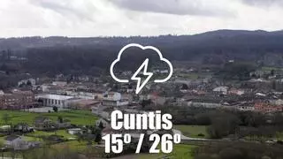 El tiempo en Cuntis: previsión meteorológica para hoy, martes 14 de julio
