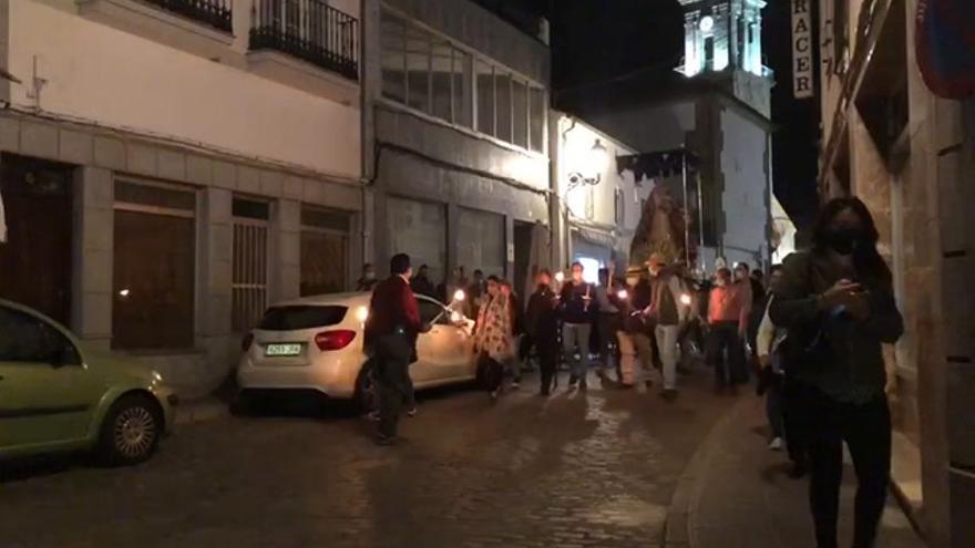 La Virgen de Luna regresa a su santuario de la Jara desde Villanueva de Córdoba