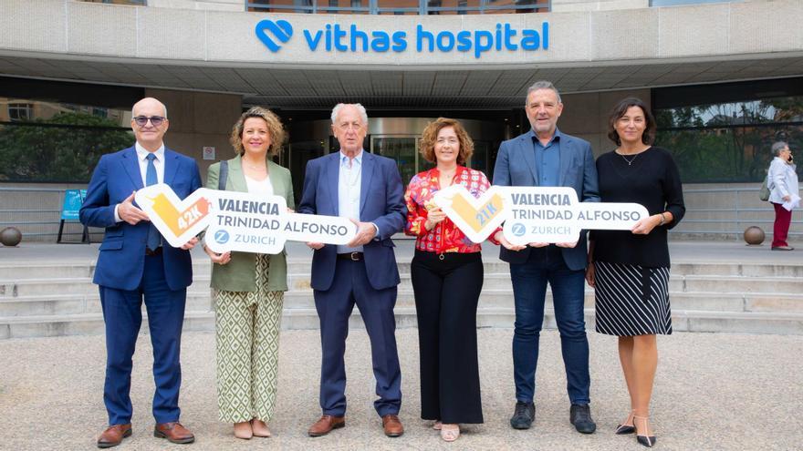 Renovación acuerdo entre Vithas y el Maratón Valencia Trinidad Alfonso Zurich