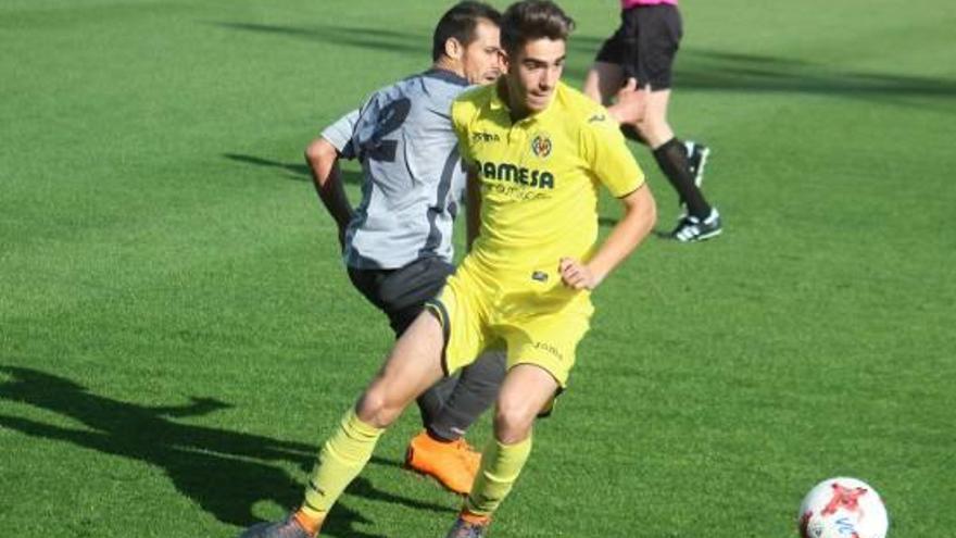 Diego Lamadrid disputó sus primeros minutos con el Villarreal C.