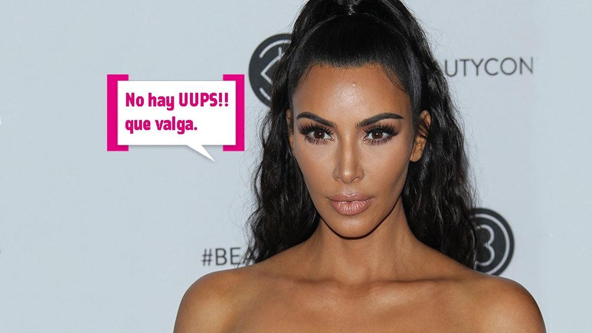 Kim Kardashian: "No hay UUPS!! que valga"