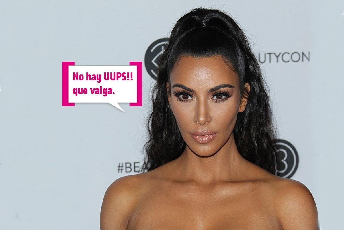 Kim Kardashian: "No hay UUPS!! que valga"
