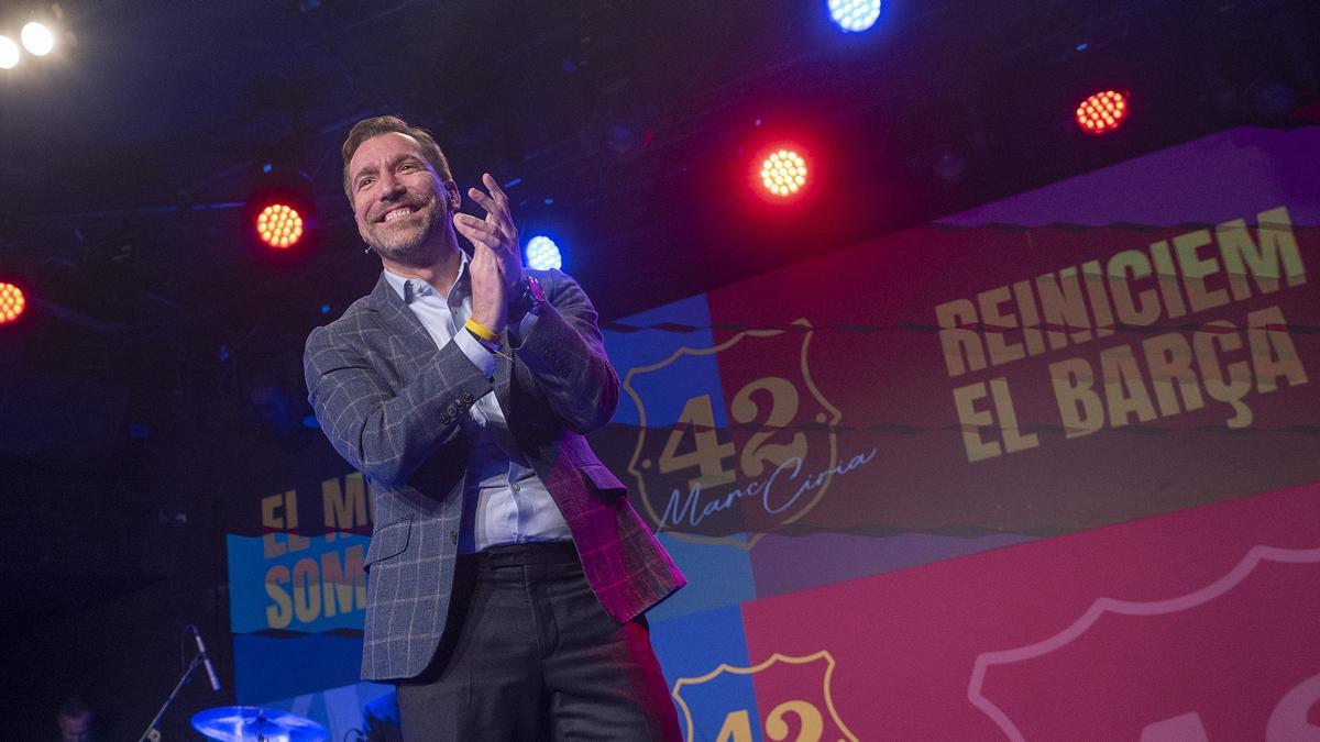 Marc Ciria inicia en la sala Bikini su precandidatura para ser presidente del FC Barcelona